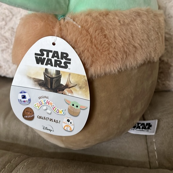 Squishmallows Grogu/Baby Yoda Mandalorian 10” NWT HTF Star Wars Collectible! - Picture 3 of 8